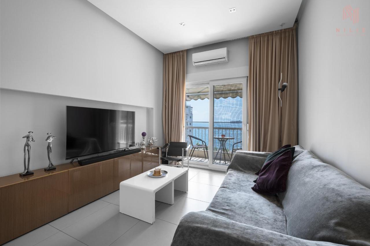 Apartamento Awesome Sea View, Nilie Hospitality Mgmt Tesalónica Exterior foto
