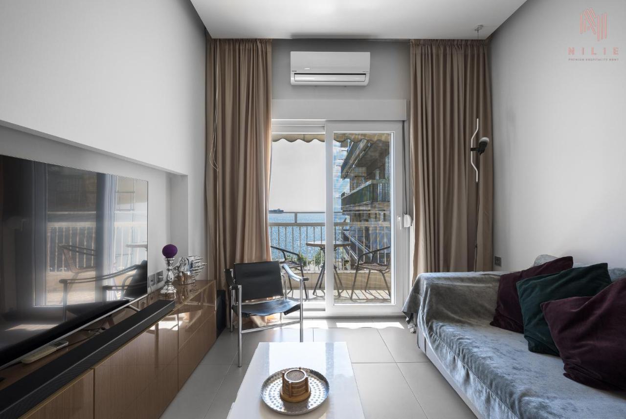 Apartamento Awesome Sea View, Nilie Hospitality Mgmt Tesalónica Exterior foto